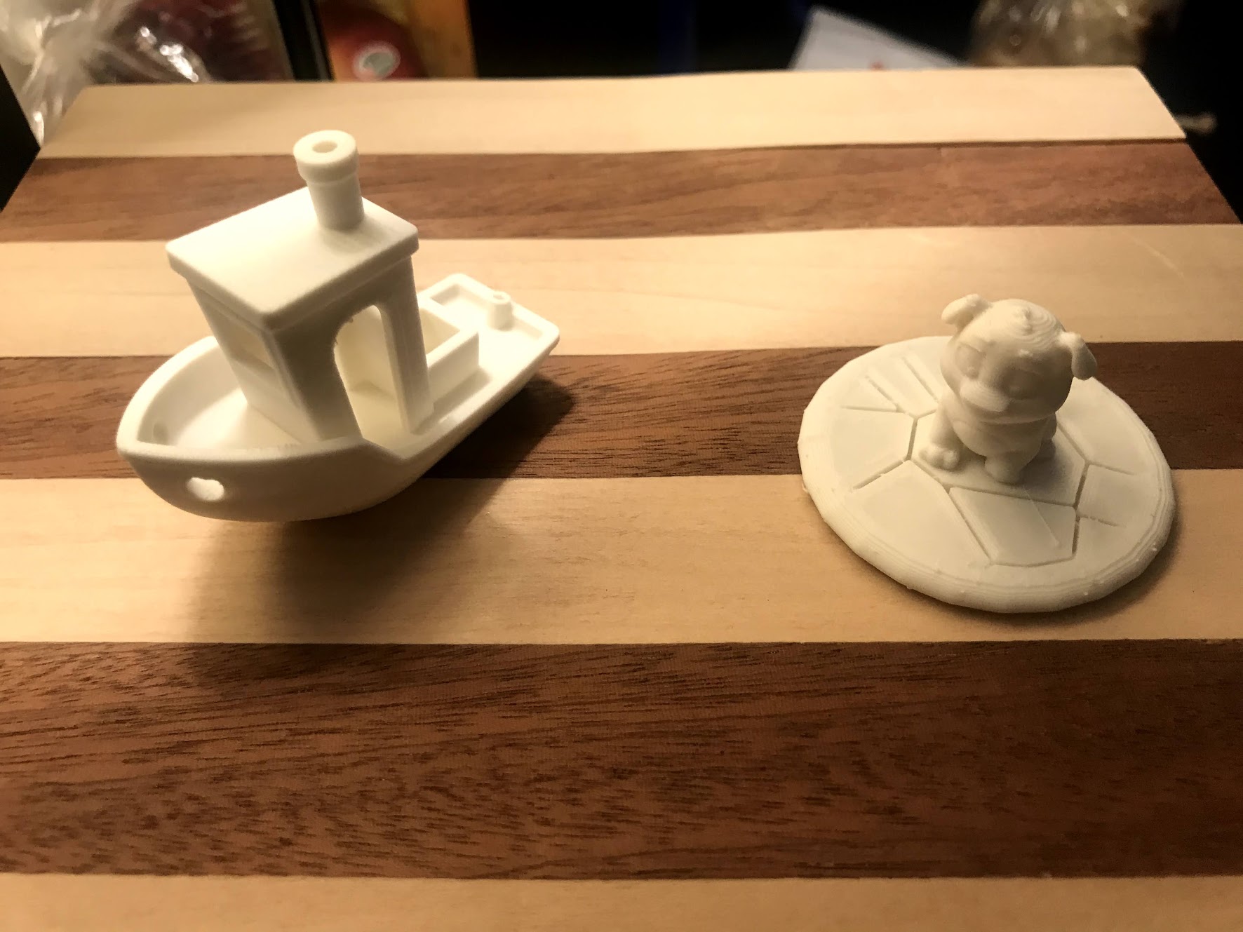 Dog and benchy